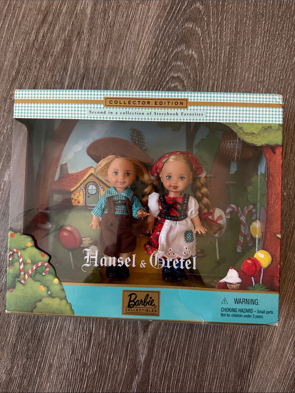 Barbie Hansel & Gretel Collector Doll Set - Blue, White, Brown, Red